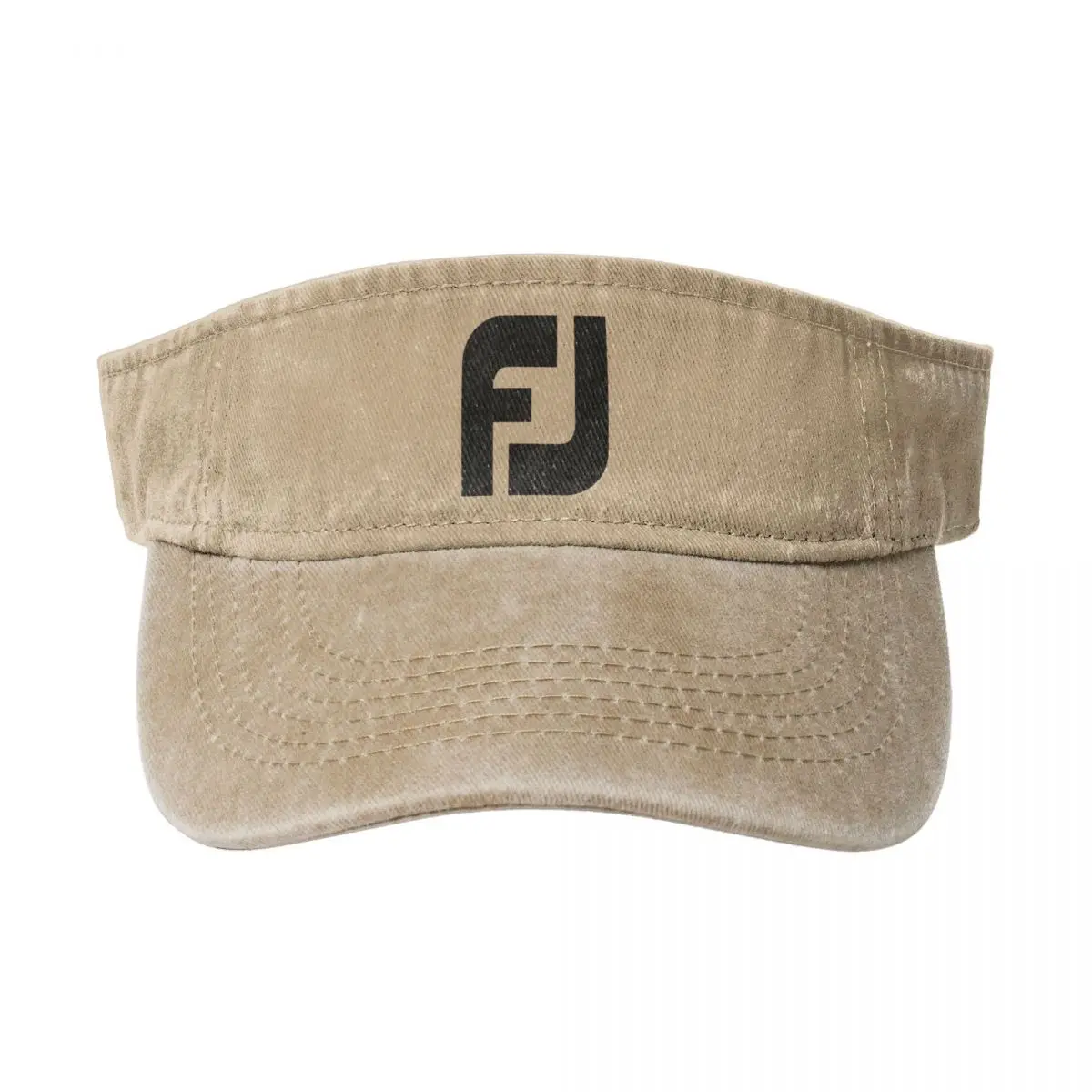 

Unisex FootJoys Golf Washed Denim Empty Top Hat Breathable Caps Summer Hat