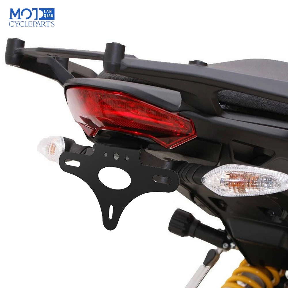 For Ducati Multistrada 1200 /1200S 2010 2011 2012 2013 2014 Motorcycle License Plate Holder Rear Tail Tidy Fender Eliminator kit