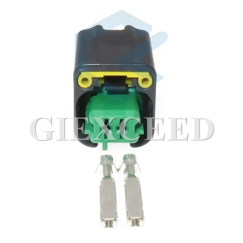 2 Sets 2 Pin/Way AC Assembly 1801176-5 Automotive Sensor Connector Cable Socket For Peugeot Citroen