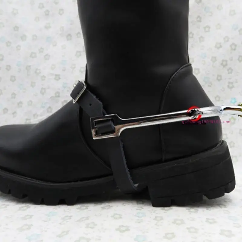 เดือยคาวบอยตะวันตกกับทองแดง rowel zincs โลหะผสมรองเท้าบูทเดือยตกแต่งบุรุษ roping เดือยอุปกรณ์เสริมขี่ม้า d5qd d5qd