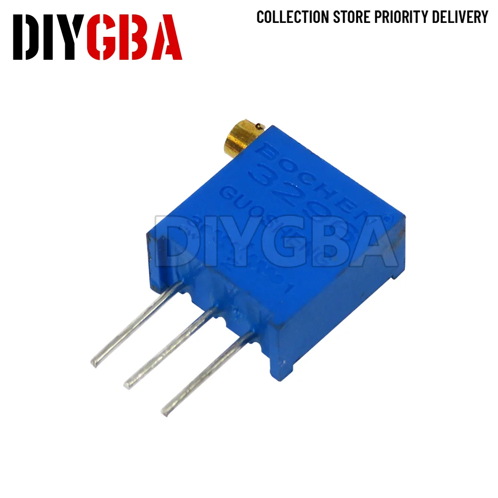 10 قطعة 3296X 3296 سلسلة المقاومة 1K 2K 5K 10K 50K 100K 200K 500K 1M أوم 100R 200R 500R Trimpot الانتهازي الجهد جديد #3