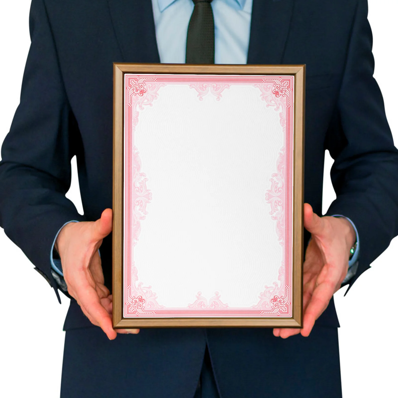 

10 Sheets Certificate Inner Paper Vertical Horizontal Use Diploma Participation Awards Printable Certificate Paper