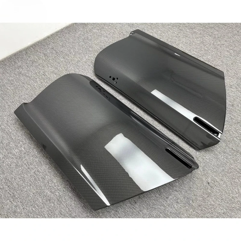 OEM Style Dry Carbon Fiber Door Panel for Nissan R35 GTR 2008-2016 Full Carbon Body Kits Car Lightweight Doors Panels Parts