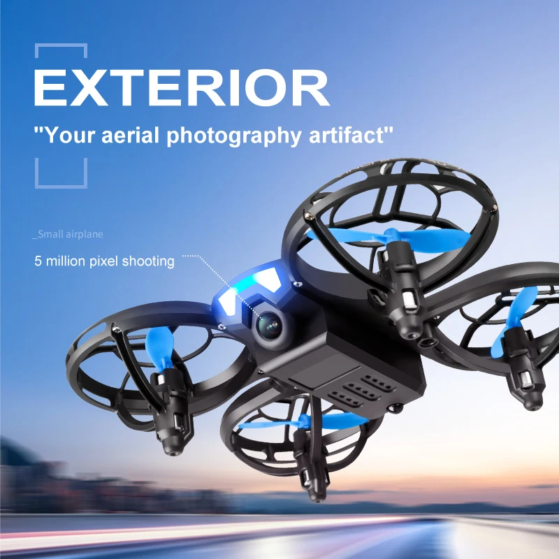 Mini Drone V8 With 4K HD Camera Wifi Fpv Air Pressure Height Maintain Foldable Quadcopter Remote Control Drone Children Boy Toys