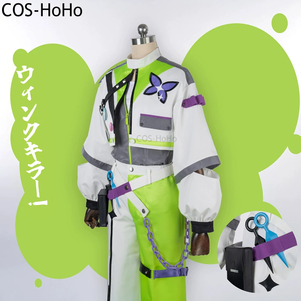 

COS-HoHo Ensemble Stars 2 Sakasaki Natsume/Yuuki Makoto/Amagi Hiiro Cross Card Pool Game Костюм Красивая униформа Косплей Костюм