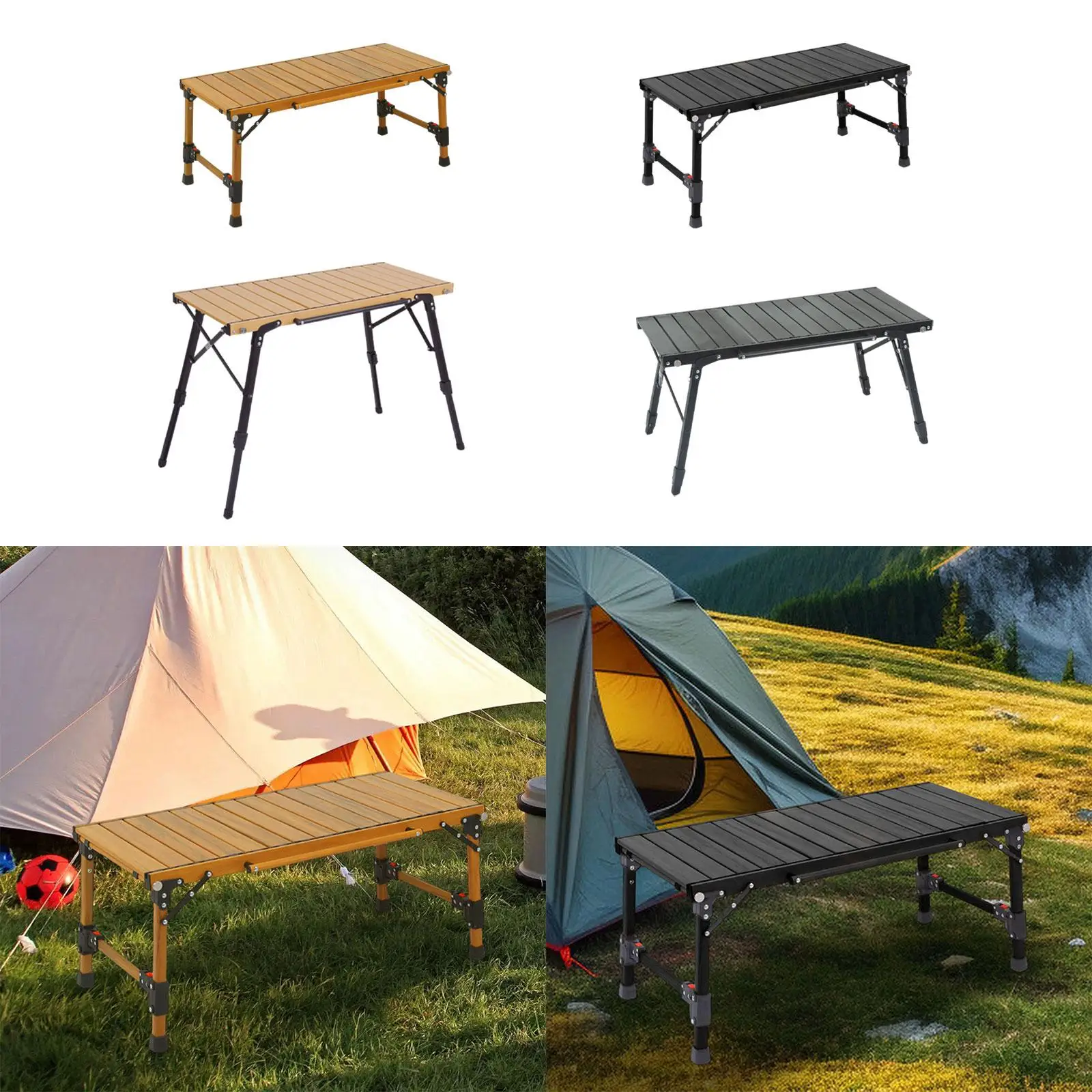 Outdoor-Klapptisch, Möbel, tragbarer Igt-Tisch zum Angeln, Picknick, Garten