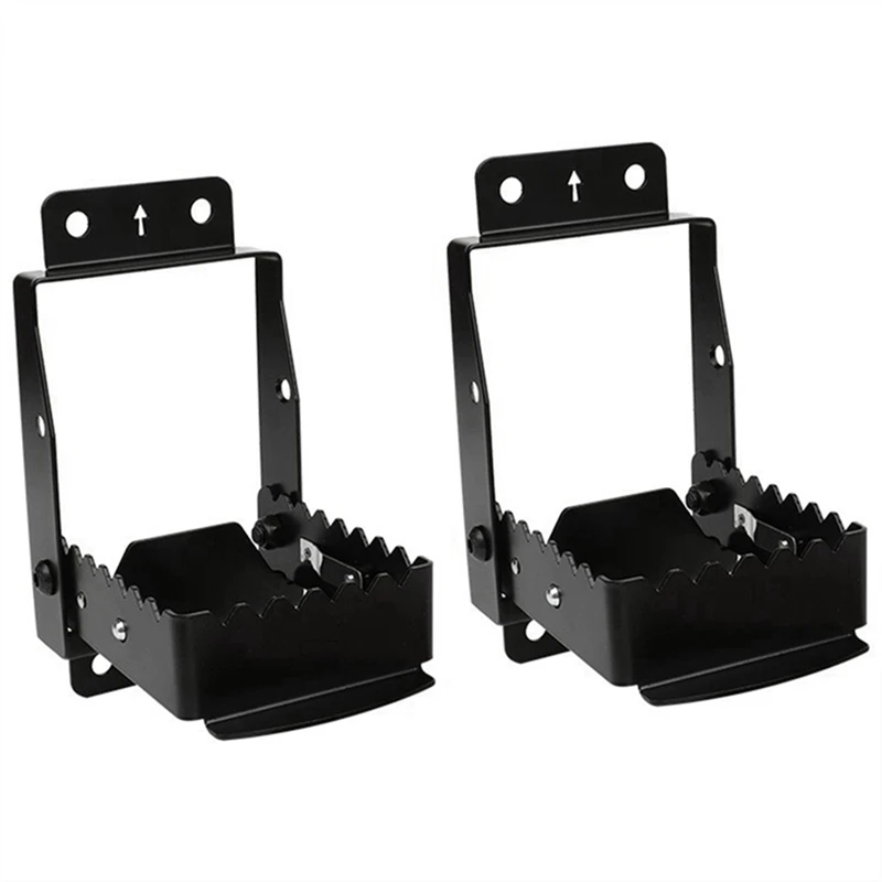 Universal ATV Foot Rest Rear Passenger Footrests 4 Wheel Car Foot Pegs Passenger Anti-Slip Footrests