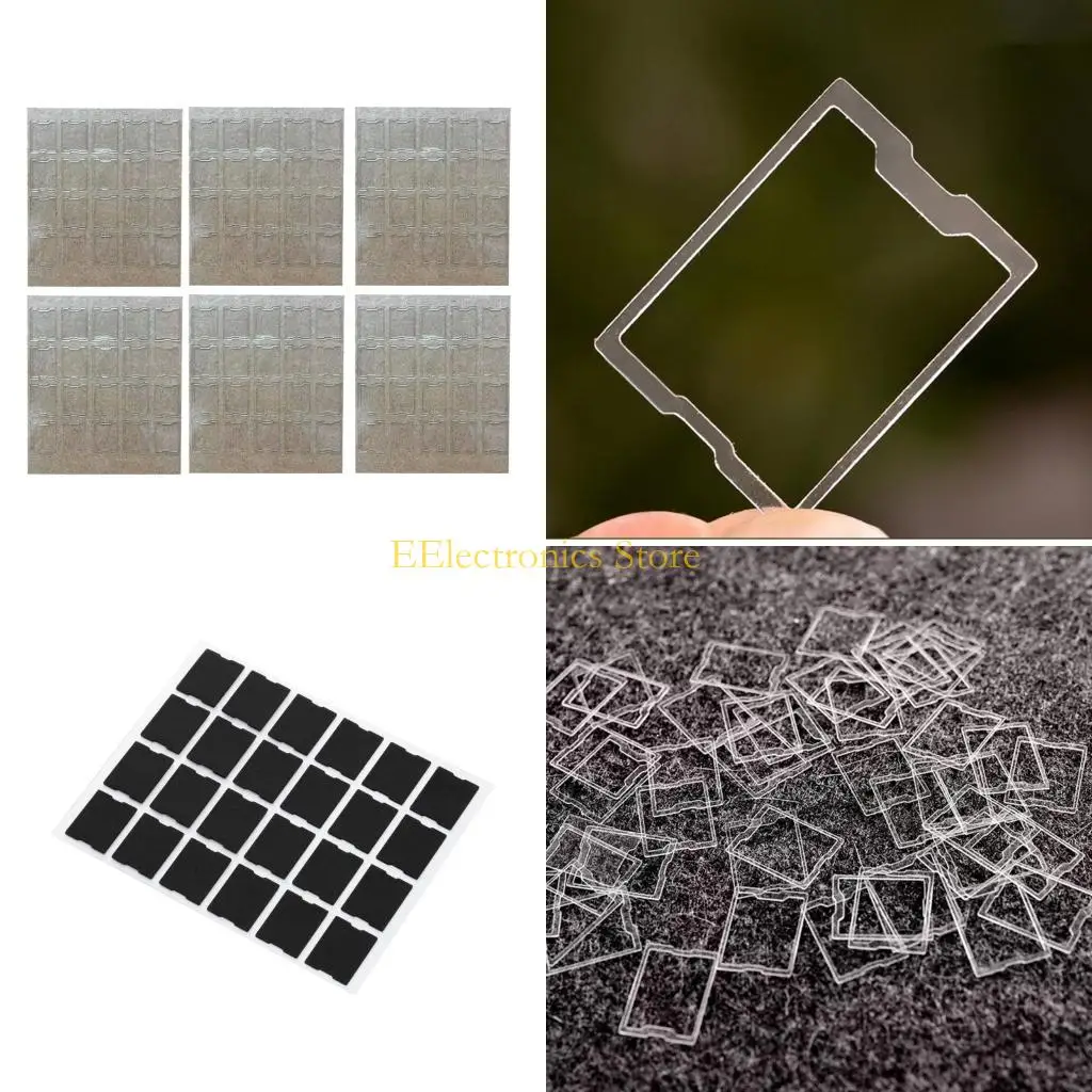 B03C 120Pcs Switches Film Interaxial Paper Structure for Mechanical Keyboards Switches