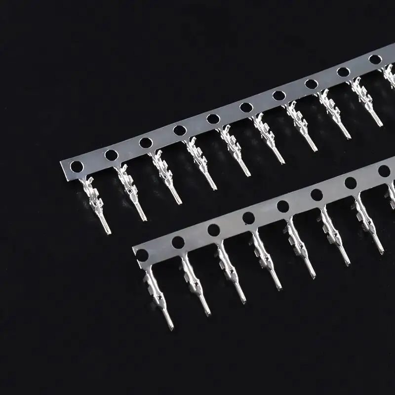 100 Stück ZH1.5MM Steckverbinder Stecker Männlicher Pin Anschluss Crimpkopf Geeignet für ZH1.5 Buchsengehäuse – Detail 2