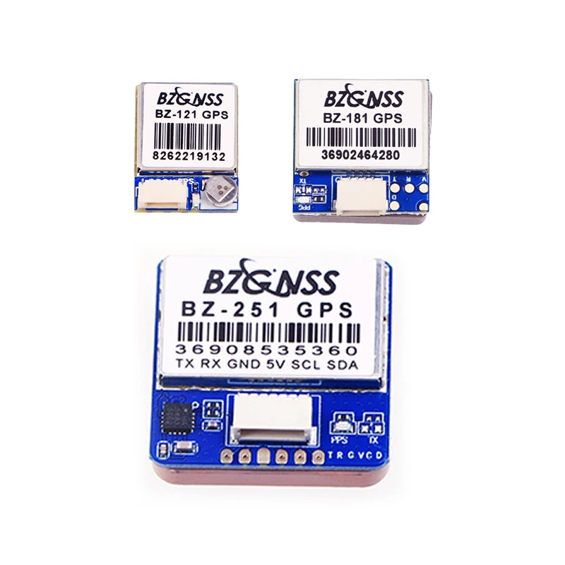 BZGNSS BZ-251 BZ-181 BZ-121 M10 GPS Dual Protocol For F4 F7 Flight Controller Fixed Wing FPV Return Rescue Drone