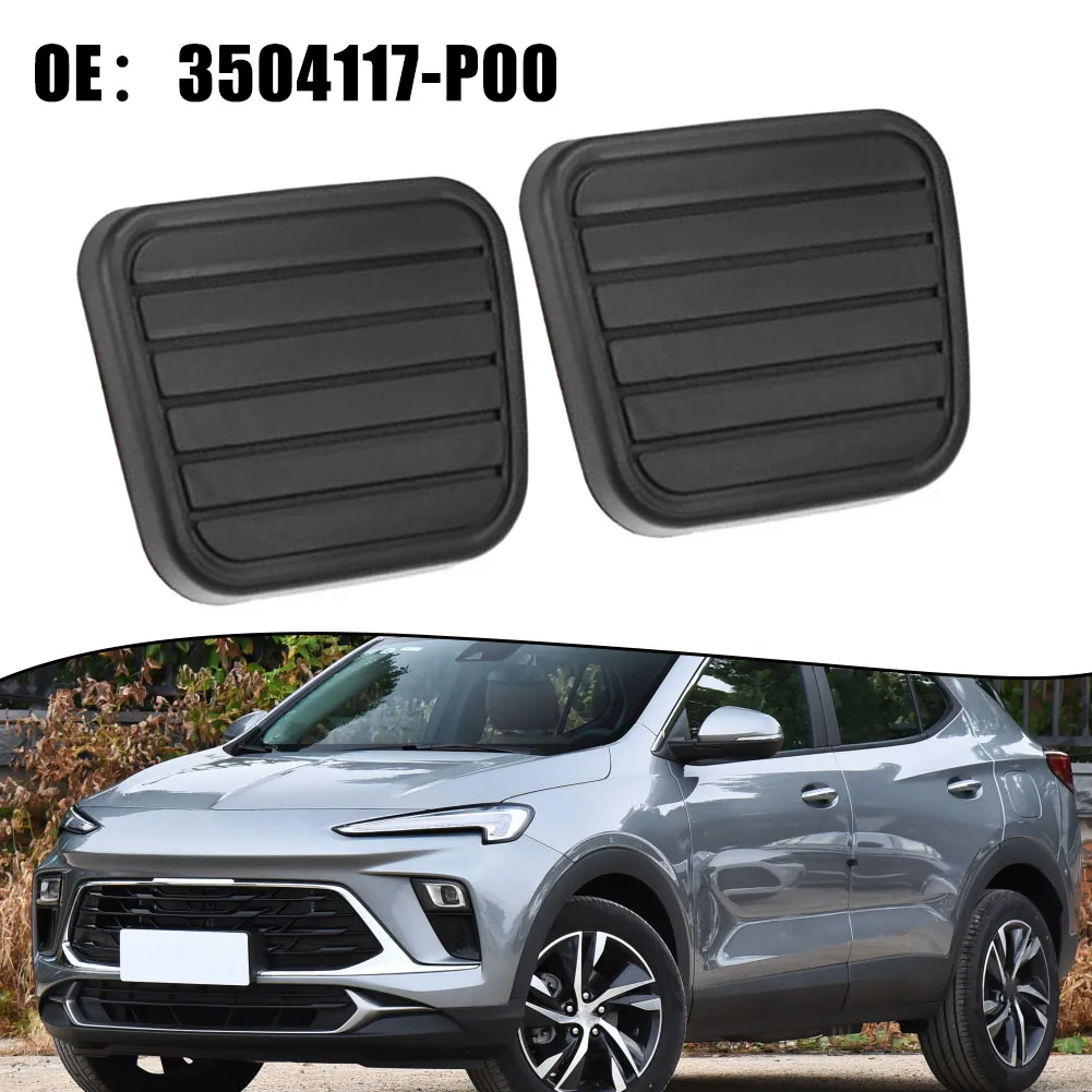 Black Anti Slip Car Pedal Cover Non Deformation OEM Number Package Contents Part Name Practical Anti Corrosion