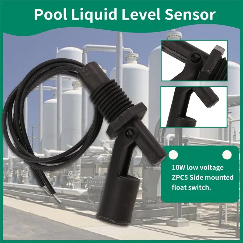AEE3-خزان بركة أفقي مستوى المياه تعويم التبديل مستوى السائل الاستشعار الكرة-12 فولت 220 فولت 10 واط #4