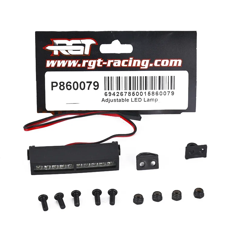 Lámpara LED ajustable para coche, reflector P 860079   RGT EX86190 piezas originales 1/10 coches RC Crawler Buggy accesorios de actualización