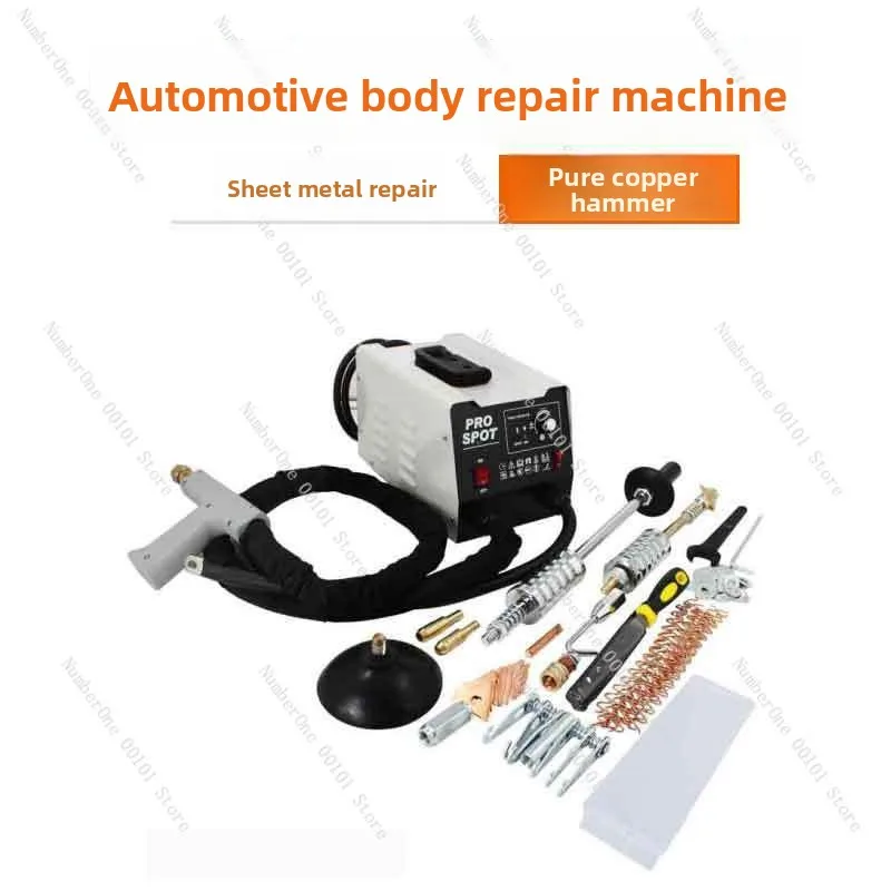 Automotive sheet metal repair and reshaping machine - dent puller, body repair spot welder, portable reshaping tool for cars