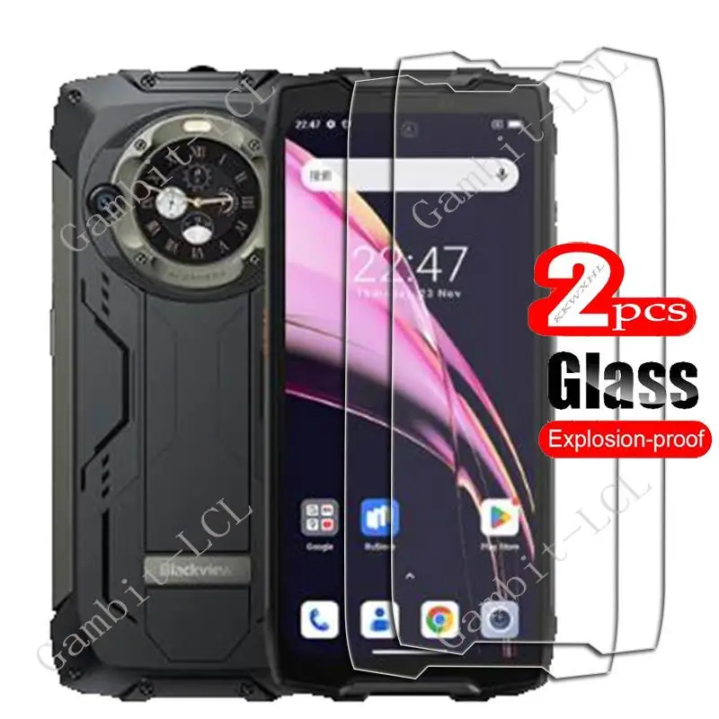 2 szt. Dla Blackview BV9300 Pro 6.7 "osłona ochronna ze szkła hartowanego na BlackviewBV9300 BV9300Pro BV 9300 folia zabezpieczająca ekran