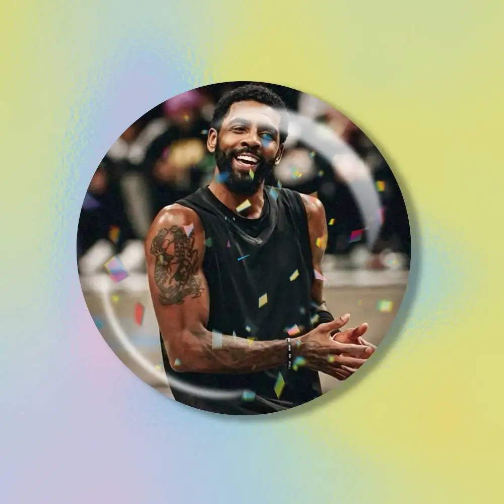 K-Kyrie Irving   Tin badges in 25/32/44/58/75mm, brooch pins for accessories & gifts,Souvenir.
