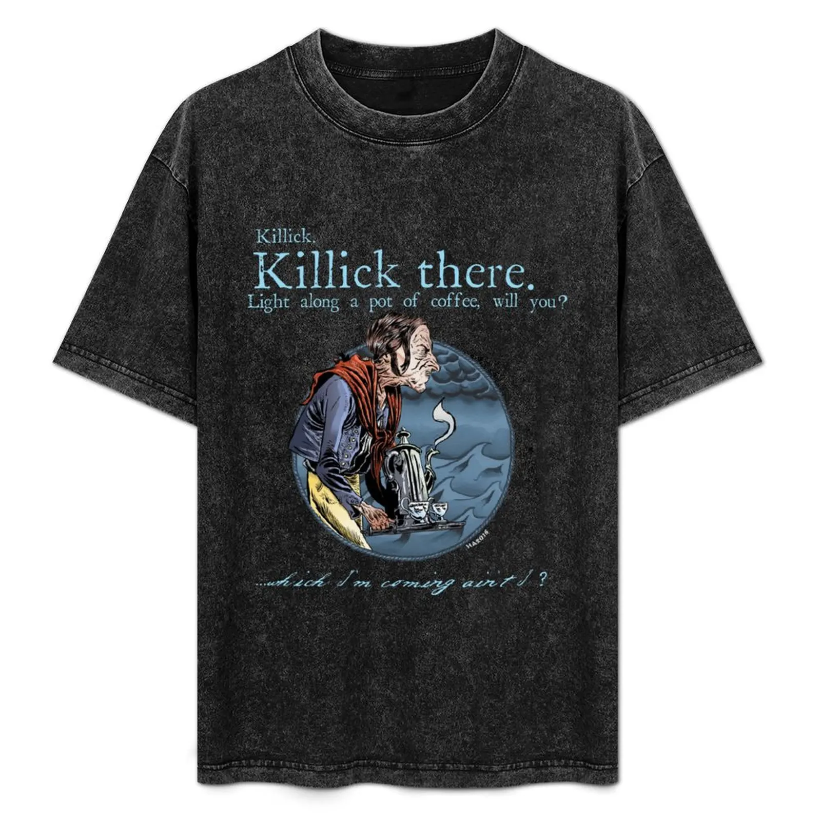 

That Mumping Villain (Lt. Blue Text for Dark Tees) T-Shirt Basic All Season Solid T-Shirt