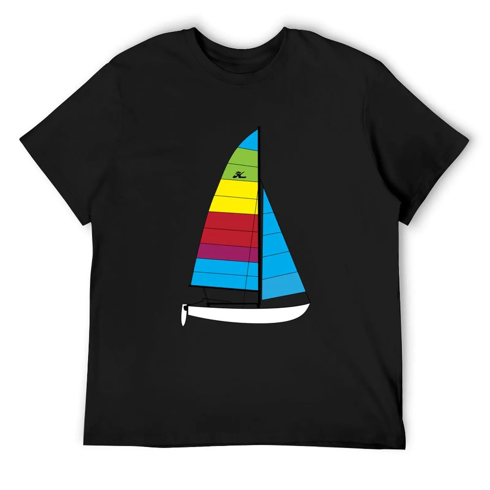 

Hobie 16 Catamaran Sailboat T-Shirt luxury t-shirt heavyweights blue lock heavyweight t shirts for men