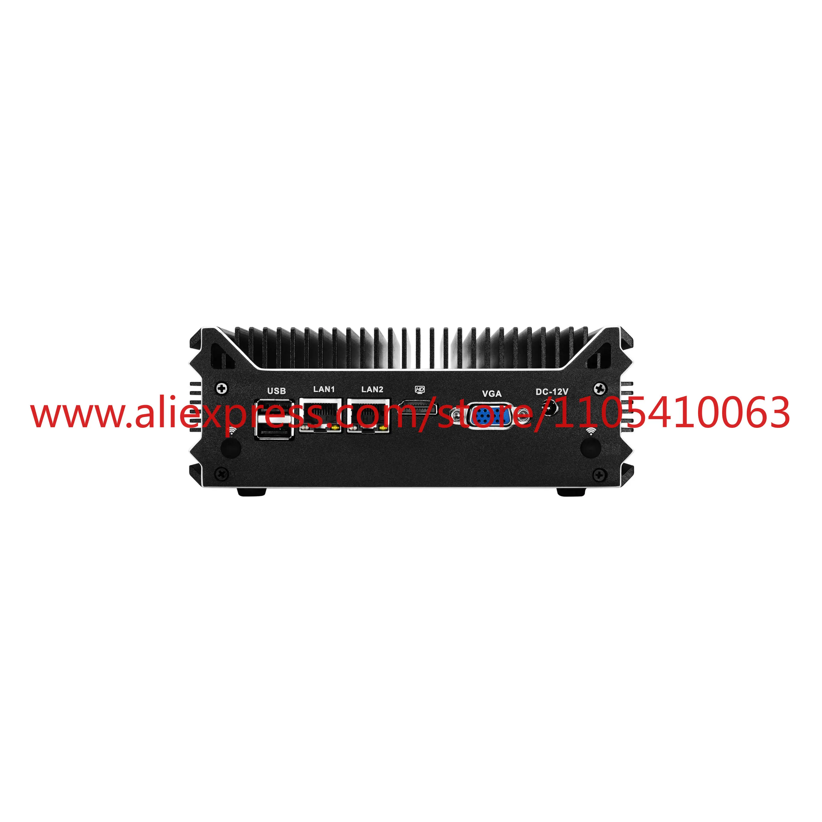 1pcs 4th-14th Gen CORE i5 i7 CPU Dual Network Fanless PC Dual RS485/232 Serial Ports 6*B Win10 Linux Mini Industrial PC view 4
