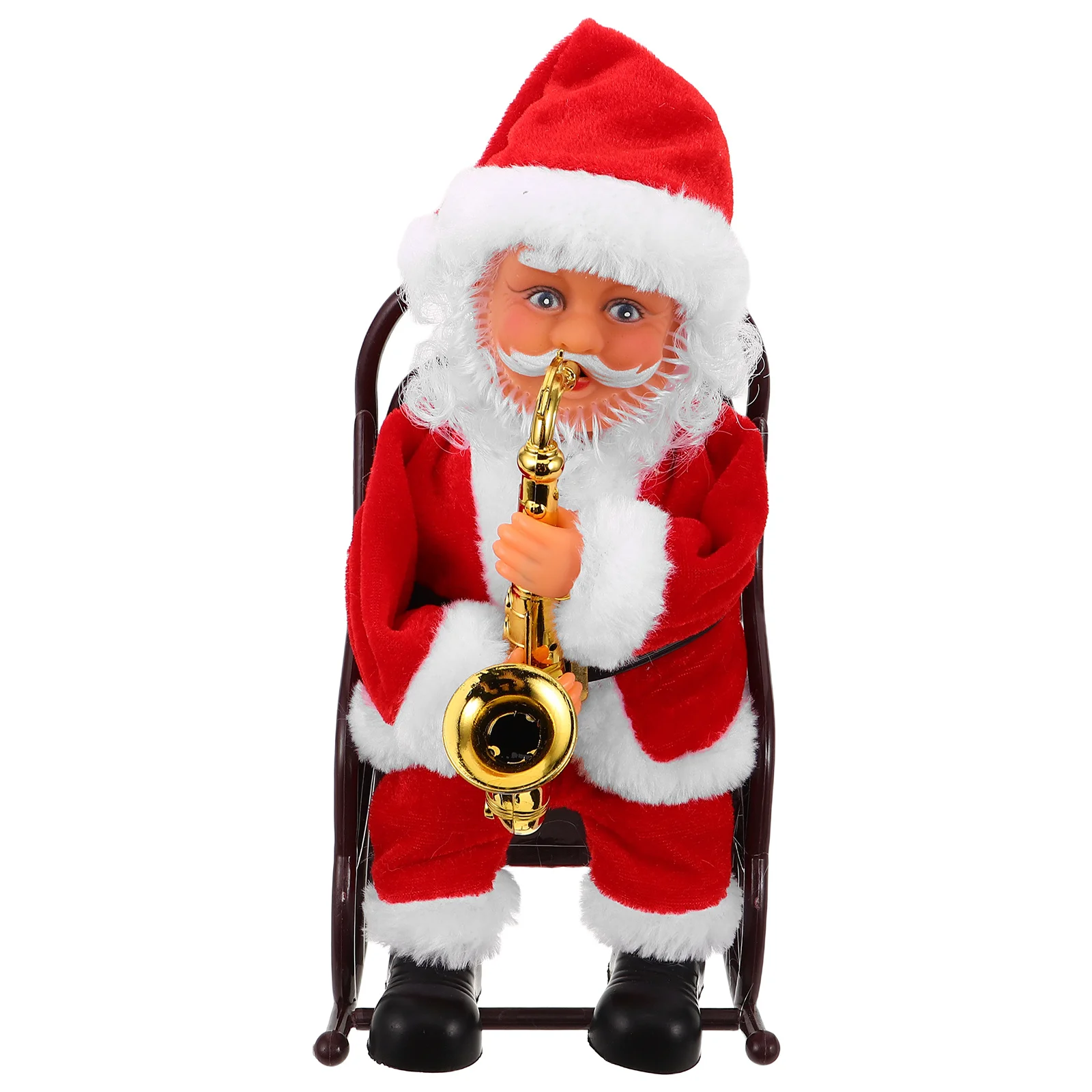 

Electric Santa With Rocking Wheelchair For Holiday Decor, Kids Party Present, Christmas Electric Toys, Lovely