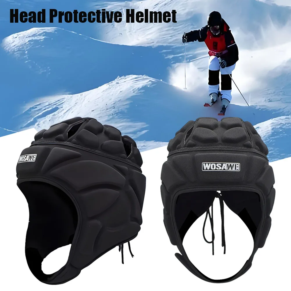 

Multi-purpose Impact Headgear Adjustable Impact Ski Helmet Unisex Winter Sports Protective Hat Ventilation for Adults Kids