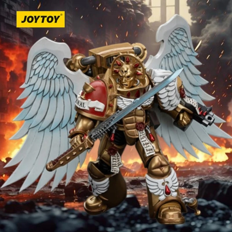 JOYTOY Warhammer 40K Blood Angels Sanguinary Guard พร้อม Encarmine ดาบ 1 Action Figure คอลเลกชันต้นฉบับตุ๊กตาตกแต่งของขวัญ