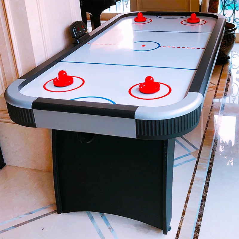 

Стол для хоккея с шайбой, роскошный настольный стол для хоккея с воздушной подвеской, настольная игра, электронное автоматическое пятно
