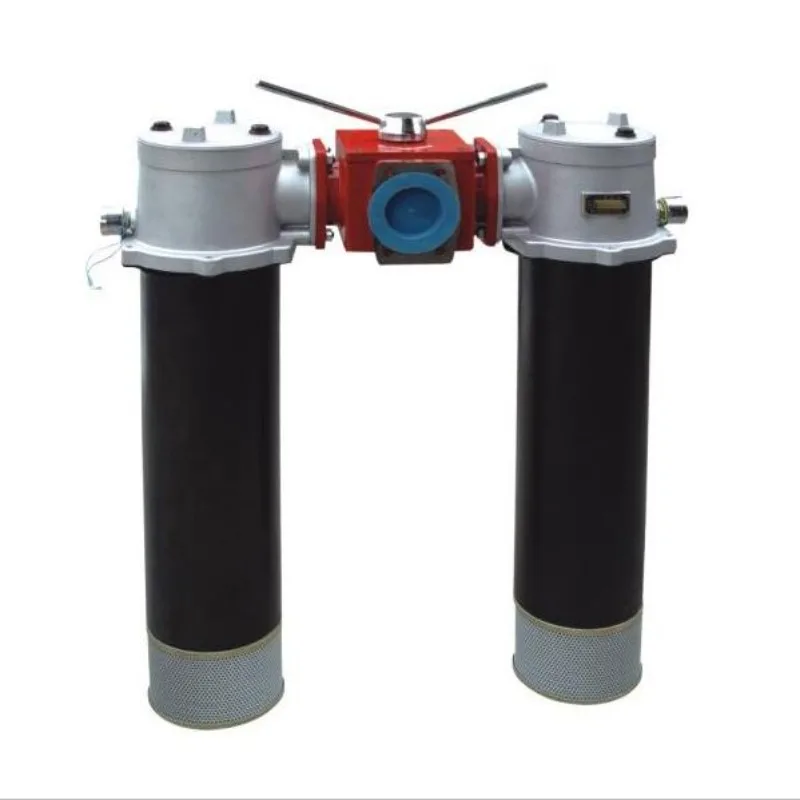 Reliable quality, hydraulic double basket return oil filter, double shell 10-1000 micron filter grade 10-7800 l/min
