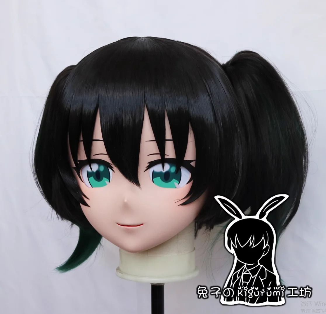 

(RB28042)Customize Full Head Quality Handmade Female/Girl Resin Japanese Anime Cartoon Character Kig Cosplay Kigurumi Mask