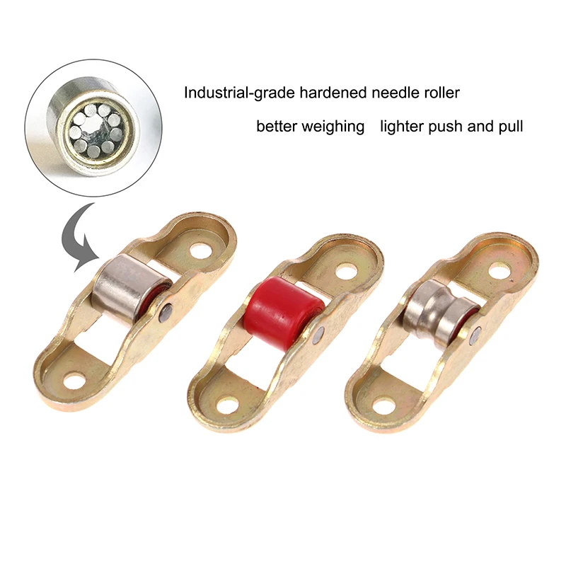 88 Type Flat/Groove Wheel Metal Doors Window Pulley Support Bottom Sliding Roller Track Hardware Accessories