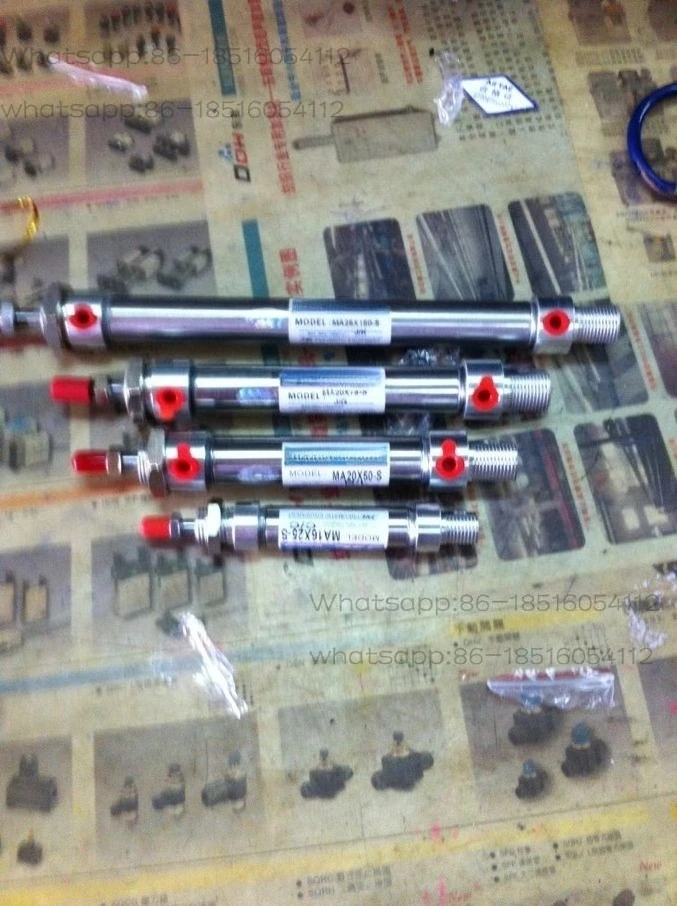 

Magnetic Stainless Steel Mini Cylinder MA16 * 25 Pneumatic Components Accessories