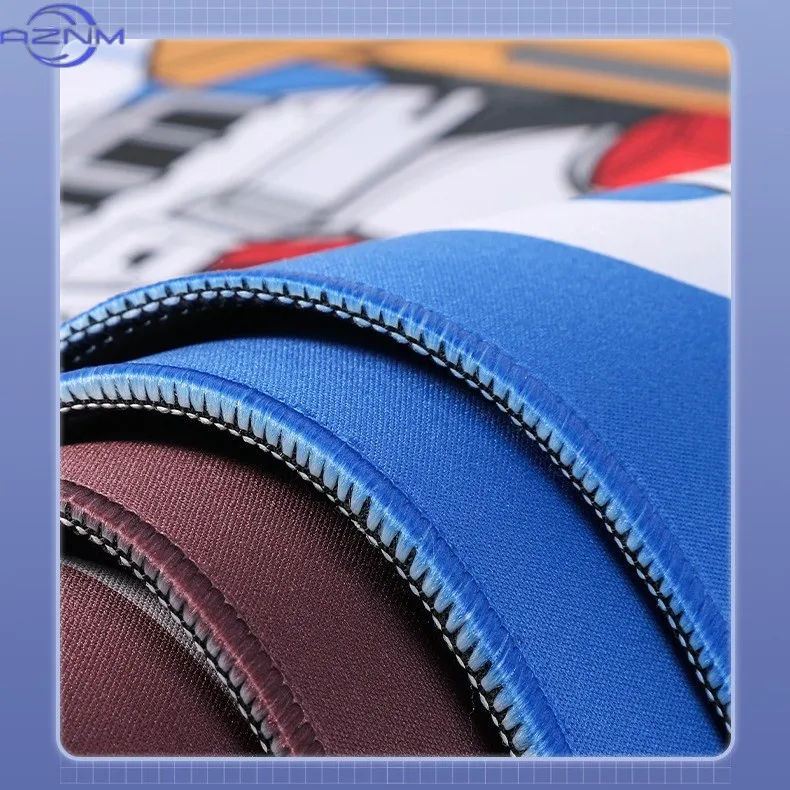 Gundam warrior mouse pad, extra-large, cool design, suitable for computer office use, with anti-slip edges, gaming desk mat, for