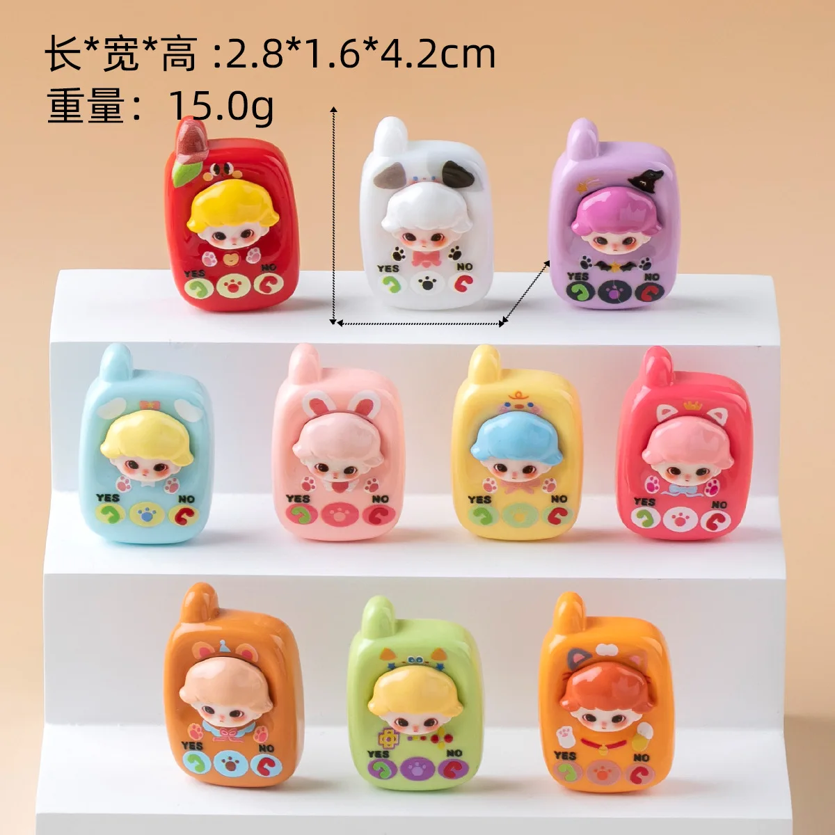 

Creative cloud boy mobile phone cute figurine diy decorative accessories Trendy desktop small ornaments