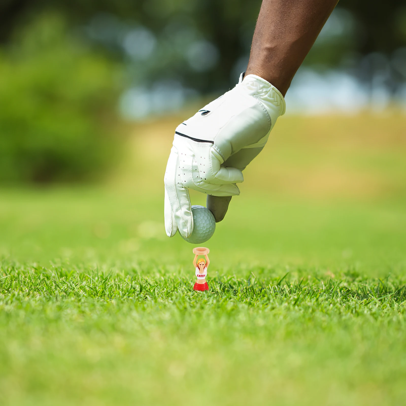 

6pcs Plastic Golf Tees Environmental Protection Durable Simple Protective Holder For Golfers Reduce Friction Swing Consistently