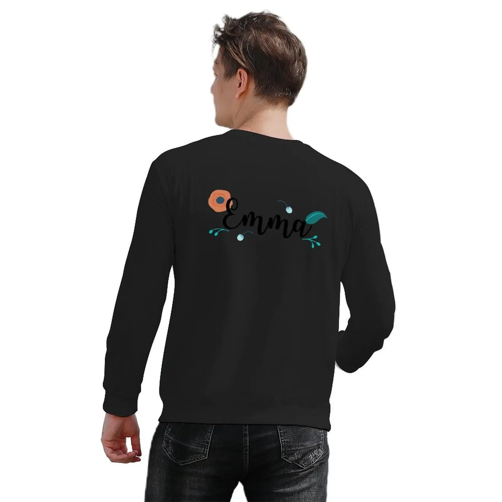 إيما البلوز النمط الياباني الرجال ملابس الخريف سترة الرجال بلوزة مقنعين البلوز