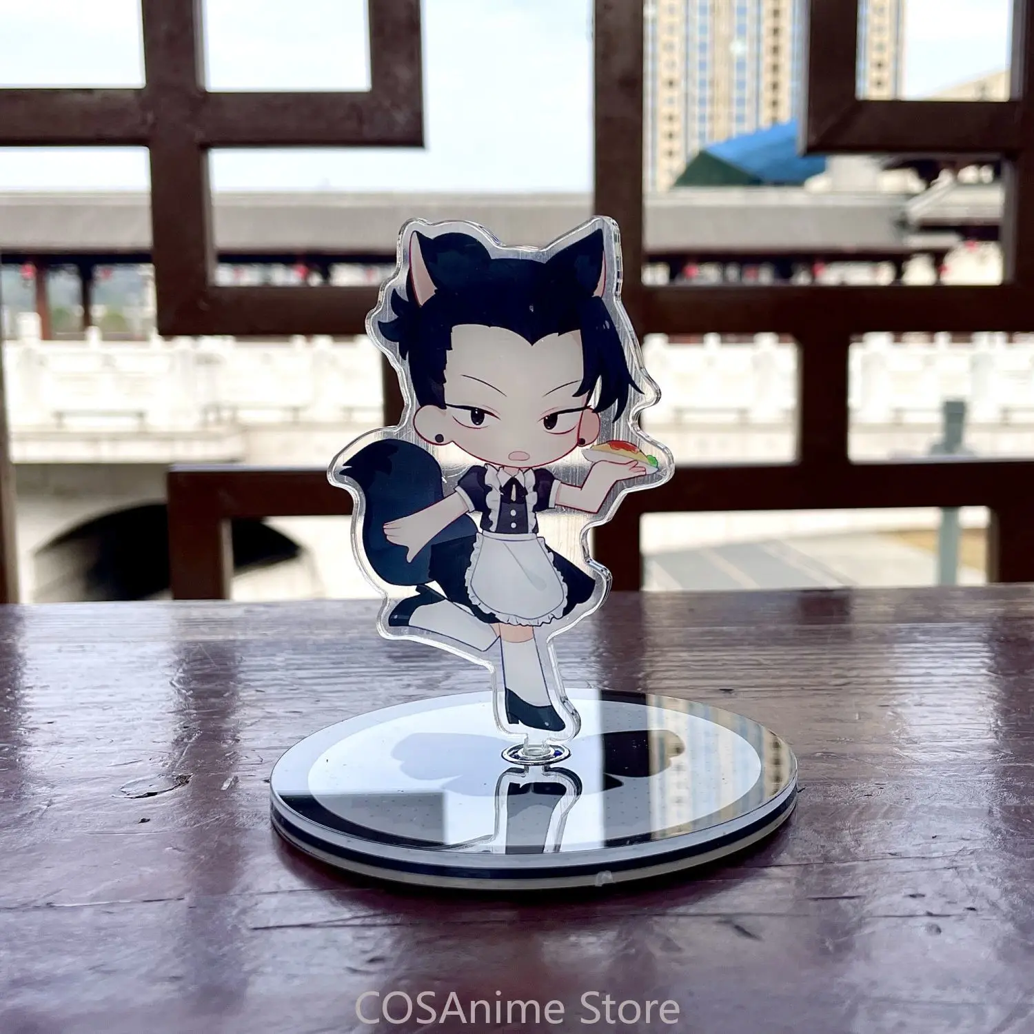 Anime Cosplay Cartoon Figure Acrylic Stand Model Plate Desk Standing Sign Desktop Fans Gift