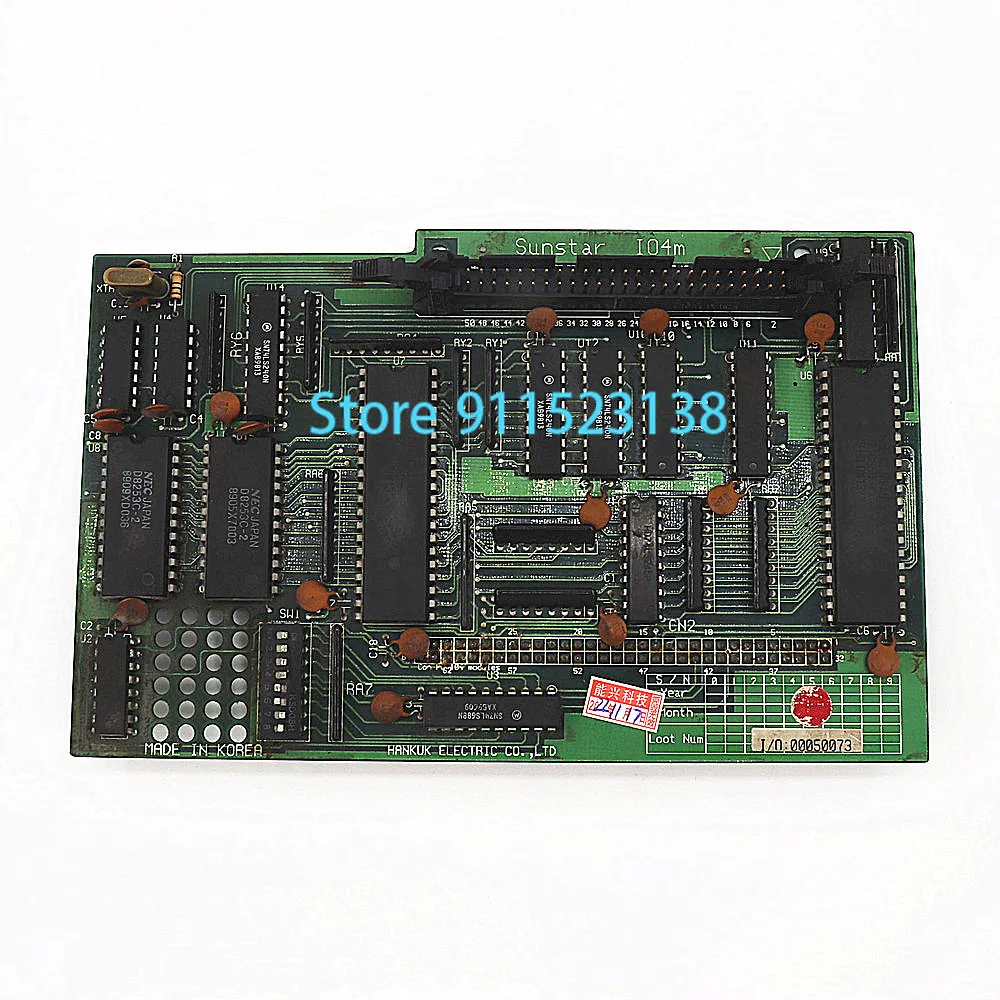 

Good Quality SWF Sunstar Embroidery Machine Spare Parts Original Good Condition I/O Board Card IO4M For CPU Card Main Board 486