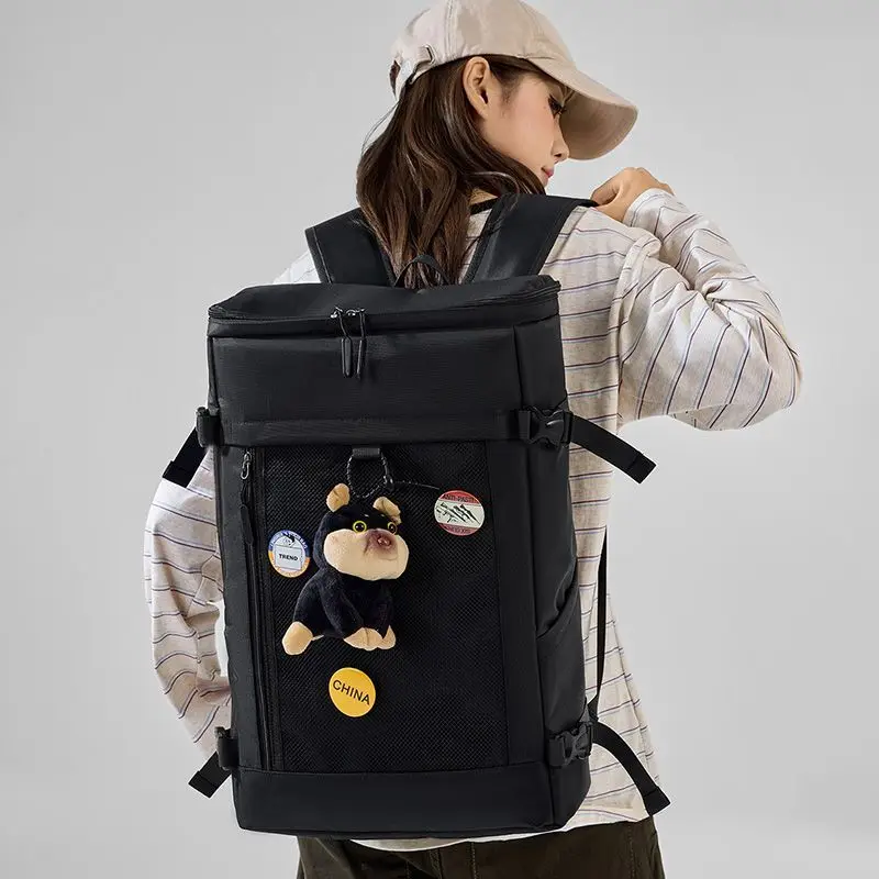 

Спортивная сумка большой вместимости, многофункциональный фитнес-рюкзак, школьный рюкзак для студентов, дорожная сумка для путешествий на открытом воздухе для мужчин и женщин с подвеской