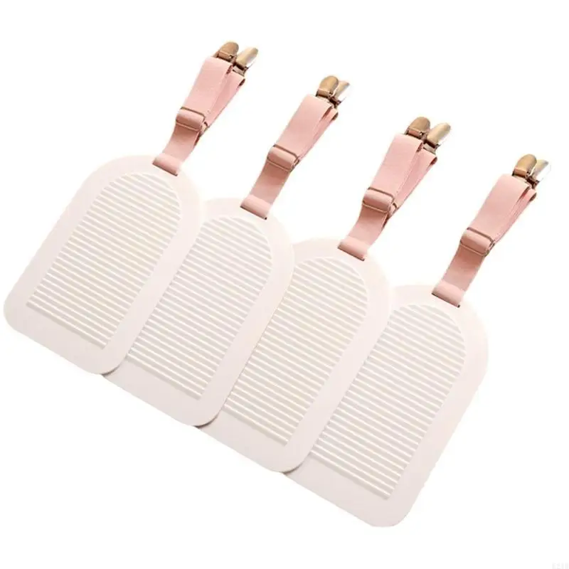 2PCS/4PCS Bed Sheet Clips Holders with Elastic Straps for Secure Mattress and Sofa Cover Sheet Clips 