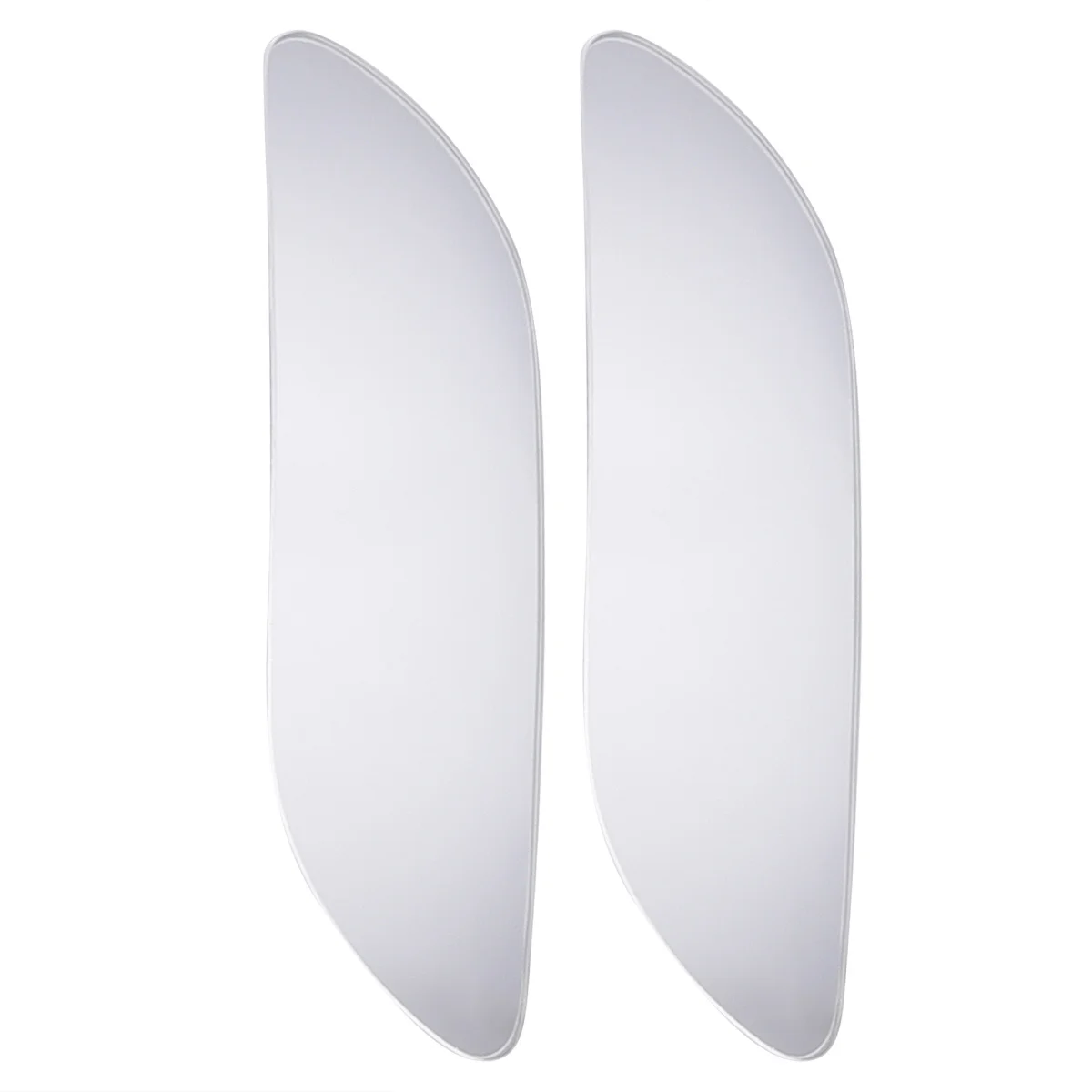 

1 Pair Extra Long No-Frame Wide Angle Blind Spot Mirror For Trucks Auto Rear View Car Side Mirror Attachment Suitable For Most