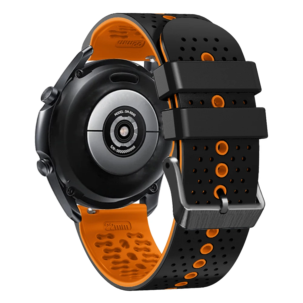 22mm Sport Breathable Silicone Strap For HUAWEI WATCH GT5 Pro GT 5 4 3 SE 46mm/Runner Wrist Band For HUAWEI WATCH 4 Pro Bracelet