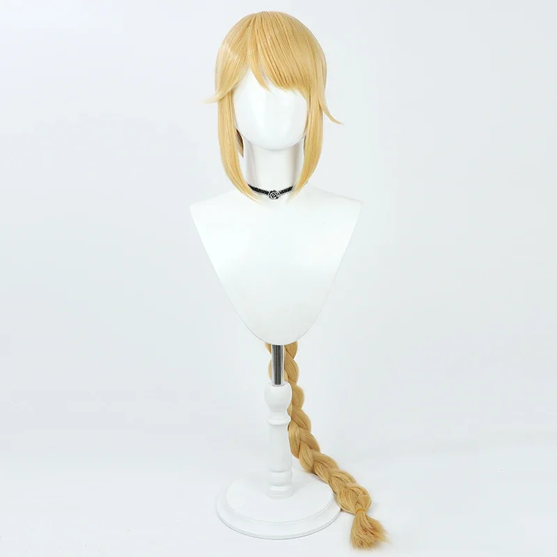 Anime Rapunzel Cosplay Perücke Nikke Göttin des Sieges lange goldene geflochtene synthetische Haare hitze beständige Halloween Party Perücken