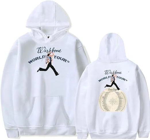 Conan Grey WISHBONE World Tour 2026 Merch Hoodie Winter Herren/Damen Casual Langarm Streetwear Sweatshirts Top