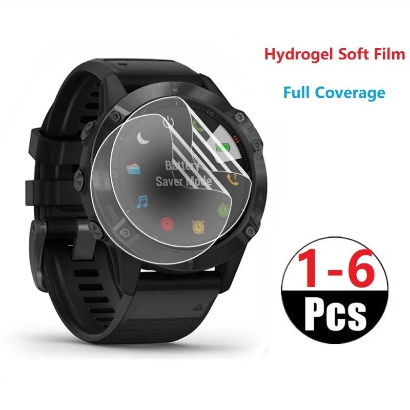 

Full Coverage Screen Protector Film For Garmin Fenix 7 7s 7x Pro Hydrogel Soft Film Not Glass For Garmin Fenix 6 6s 6x Pro Film