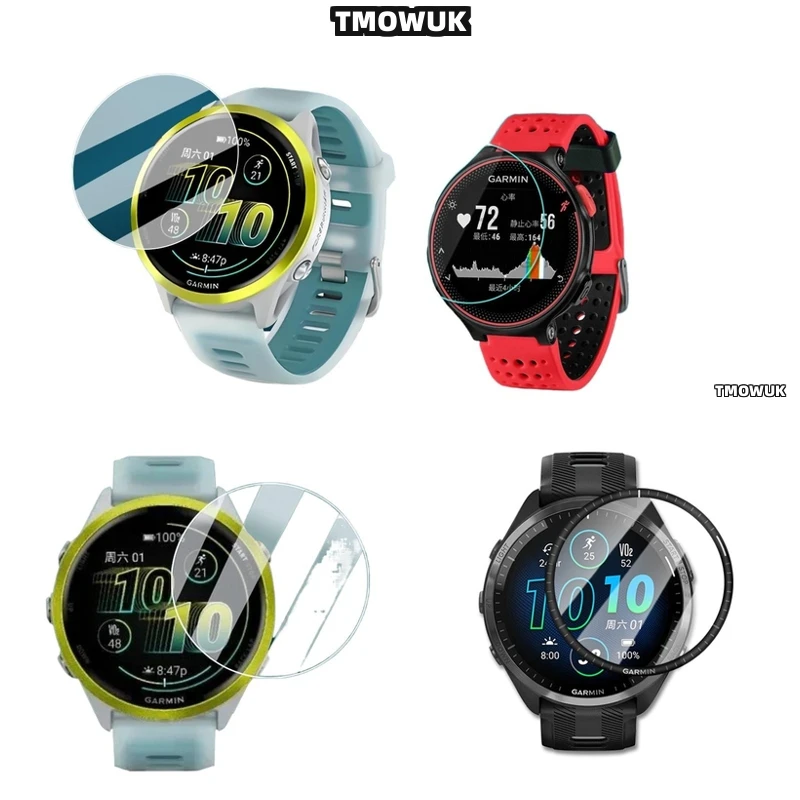 

For Garmin Forerunner 645 735 745 935 945 955 965 970, Maximum Clarity Tempered Glass.