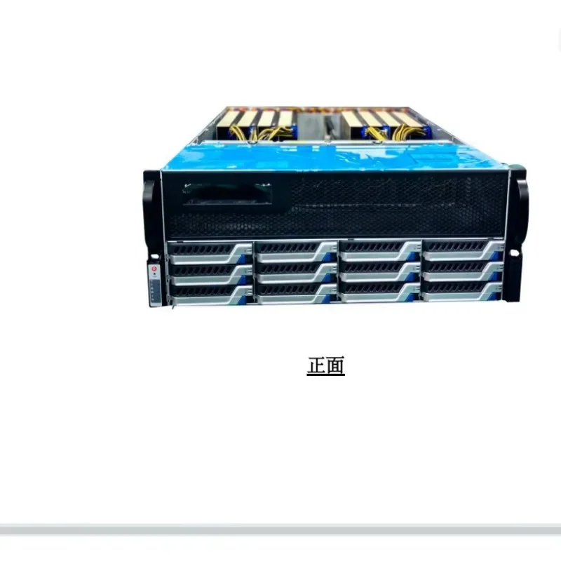 Rack type 8 card chassis (with main board, expansion board power fan hard disk box back plate storage server)