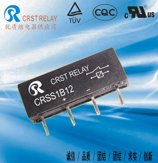 High Sensitivity and Lifespan Dry Spring Relay CRSS1B12 \ SIP-1B12D \ SS1B12 \ BRS \ ERB \ SIR \ R1