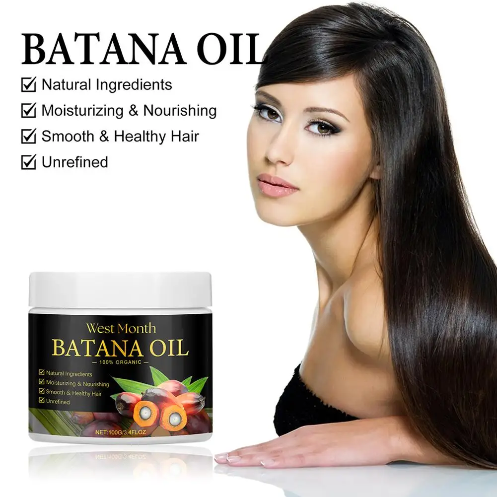 Batana Pure Hair Care Cream, Poupée naturelle biologique, Applicateur anti-huile, Poupée femme avec cheveux cassés, M6C4