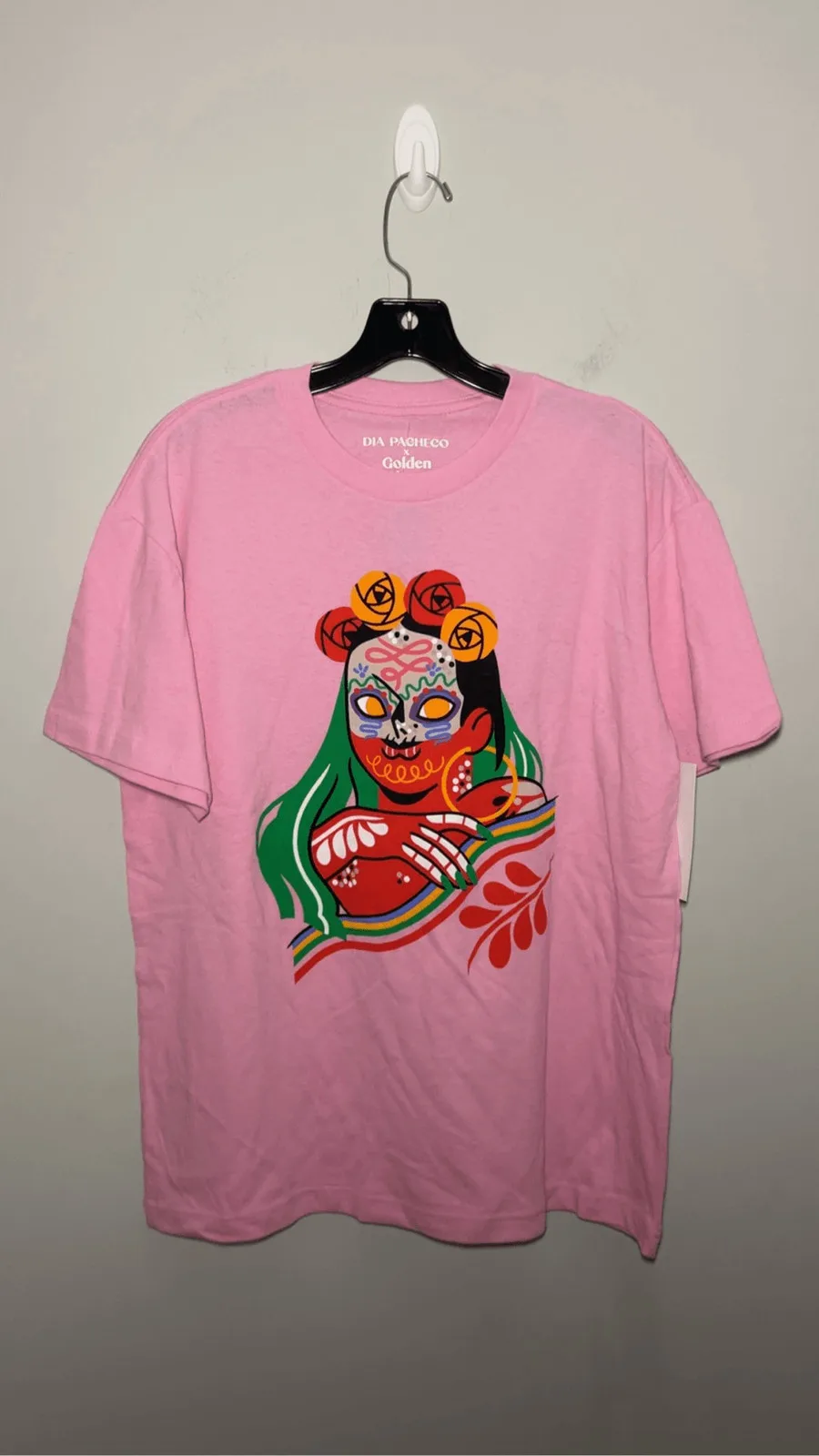 Dia Pacheco X Golden Hour tee shirt size medium C29-14