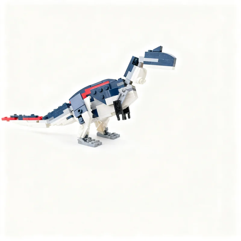 ตัวต่อ MOC อัลโลซอรัส ฟราจิลิส 1 ชุด 131 ชิ้น ของเล่นสร้างสรรค์ 3 มิติ ของขวัญคริสต์มาส ของเล่นเสริมพัฒนาการเด็ก